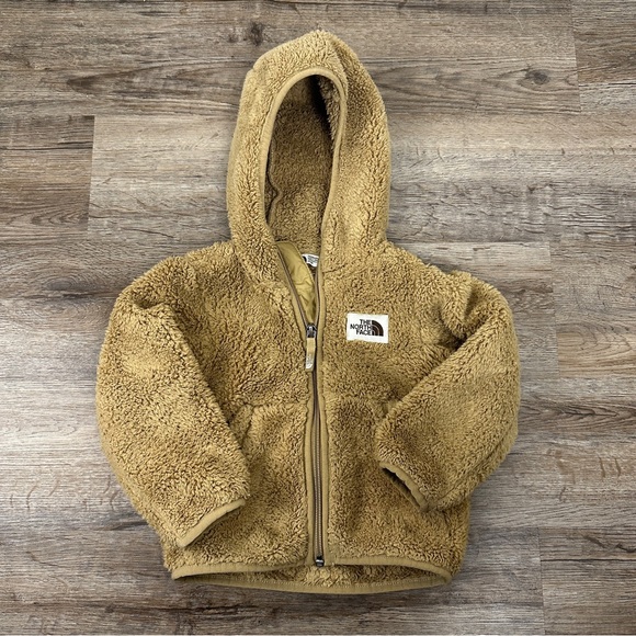The North Face Other - The North Face Toddler 2T Fleece Full Zip Jacket Tan Sherpa Warm Sherpa